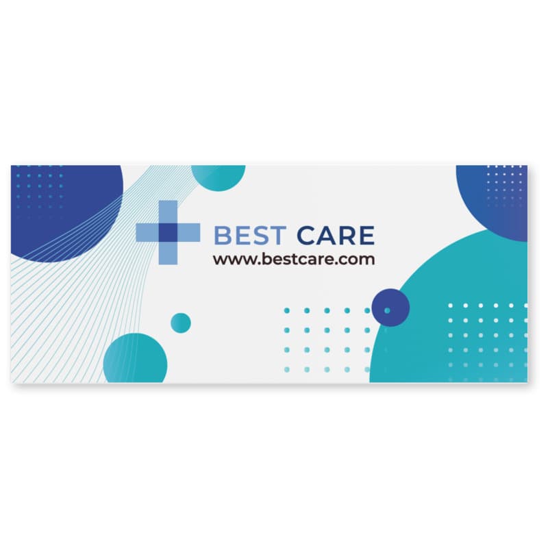 3-pieces plasters with full colour printed mini paper envelope