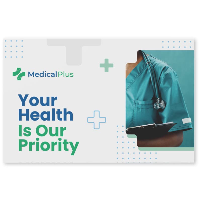 3-pieces plasters with full colour printed mini paper envelope 12