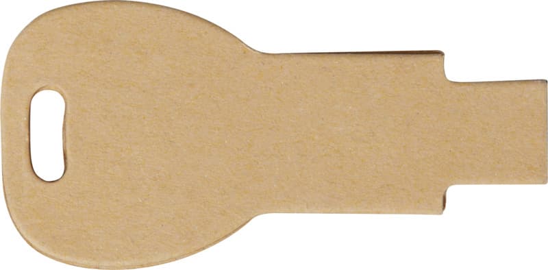 Key-shaped recycled paper USB 2.0 22