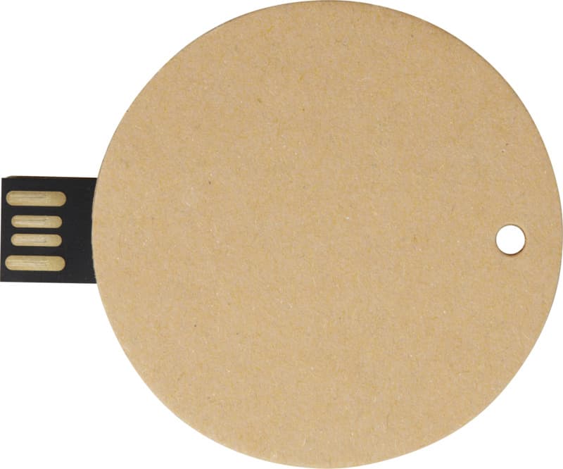 Round recycled paper USB 2.0 29