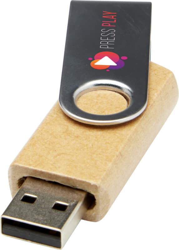 Rotate recycled paper USB 2.0 25