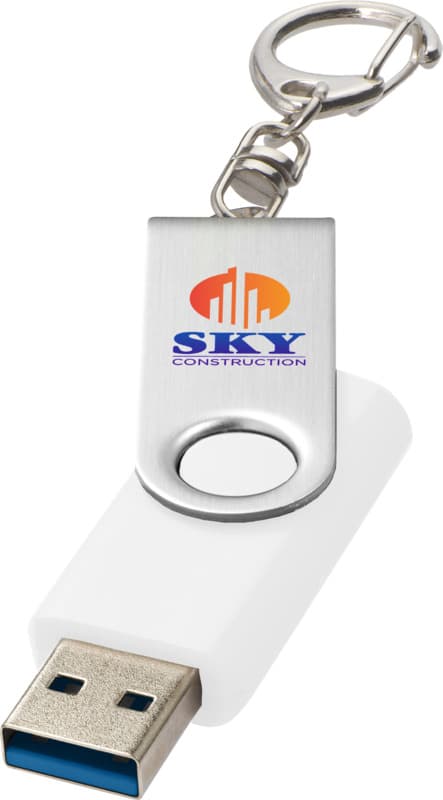 Rotate USB 3.0 with keychain 16