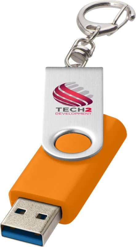 Rotate USB 3.0 with keychain 64