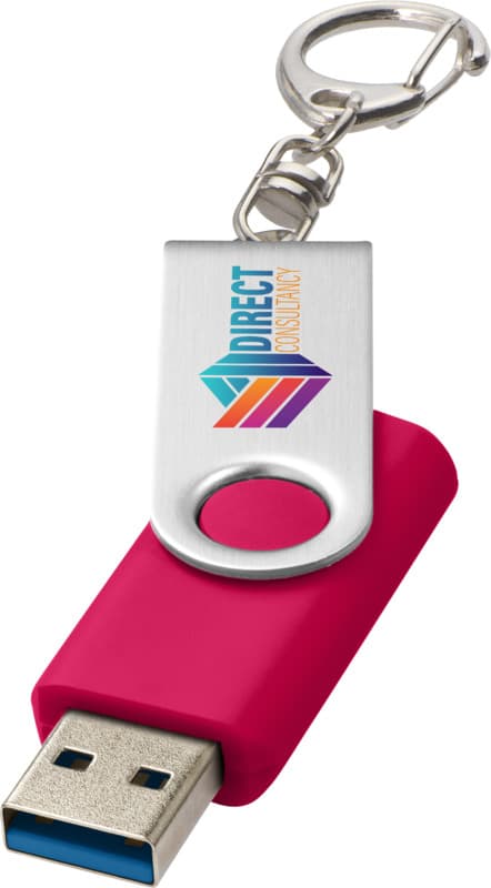 Rotate USB 3.0 with keychain 84