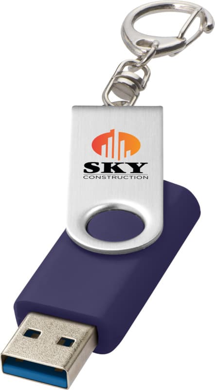 Rotate USB 3.0 with keychain 107