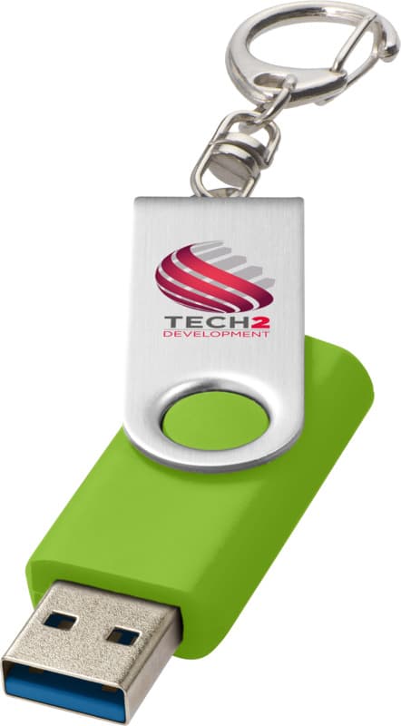 Rotate USB 3.0 with keychain 147