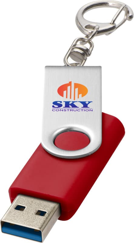 Rotate USB 3.0 with keychain 187