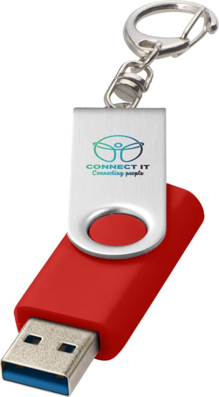 Rotate USB 3.0 with keychain 198