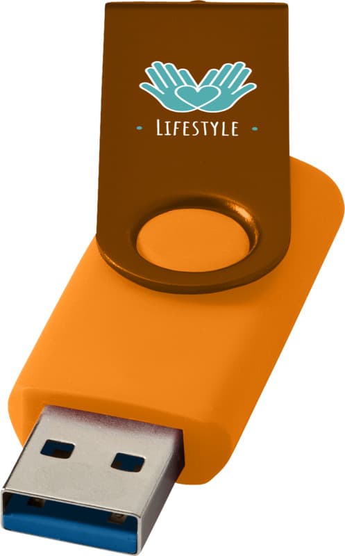 Rotate metallic USB 3.0 22