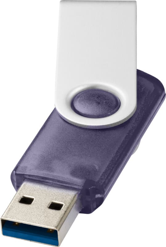 Rotate USB 3.0 translucent 45