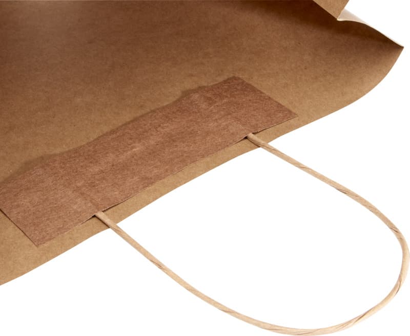 Kraft 120 g/m2 paper bag with twisted handles - 31 x 12 x 31 cm 15