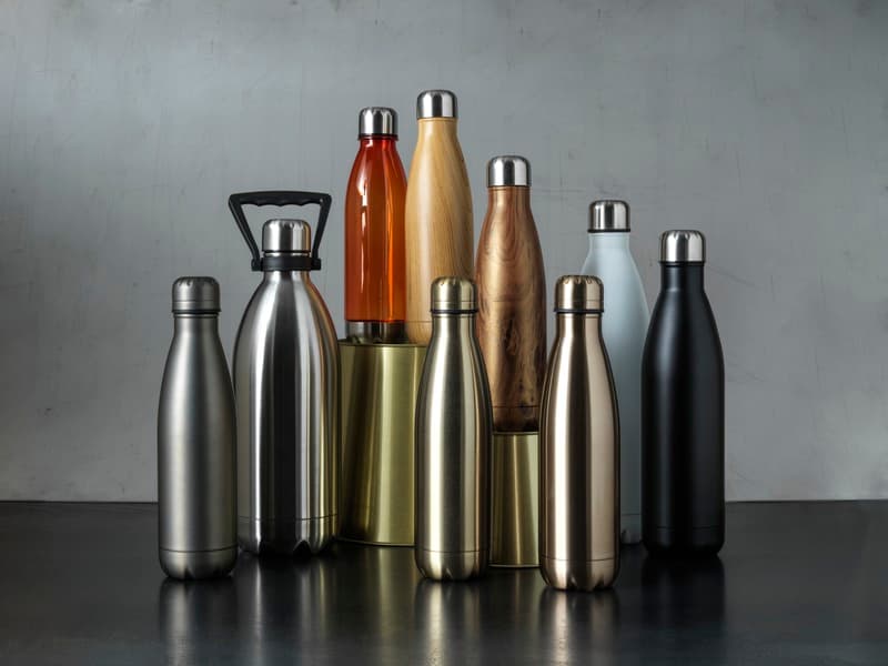 Cove 1 L vacuum insulated stainless steel bottle 4