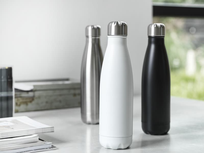 Cove 500 ml RCS certified recycled stainless steel vacuum insulated bottle  5
