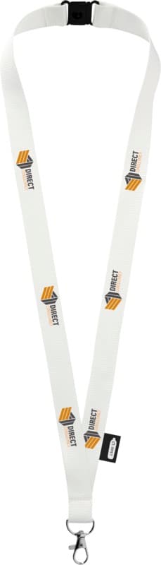 Tom recycled PET lanyard with breakaway closure 4