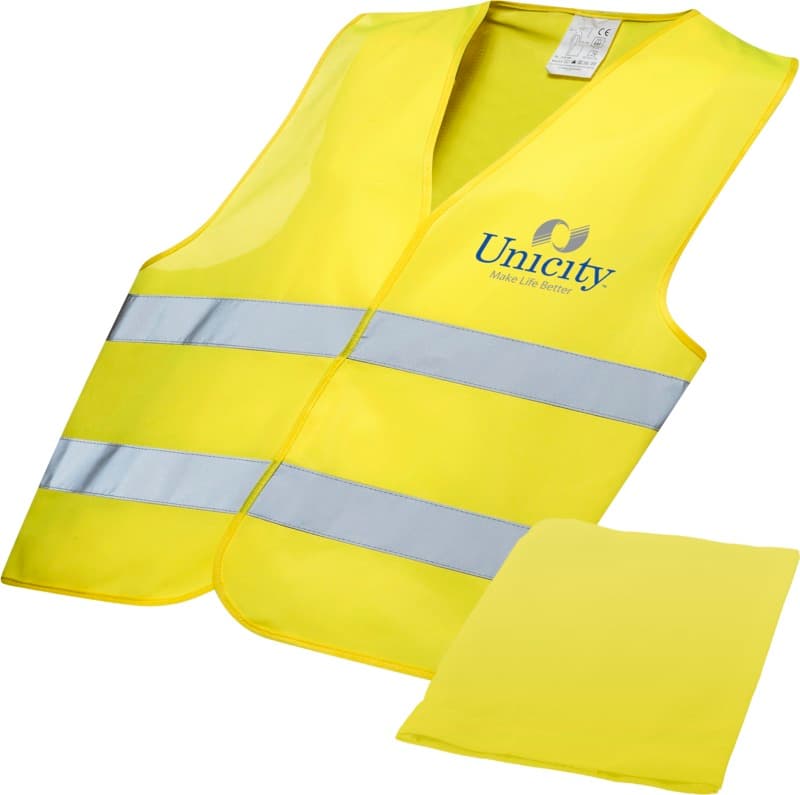 RFX™ Watch-out XL safety vest in pouch for professional use