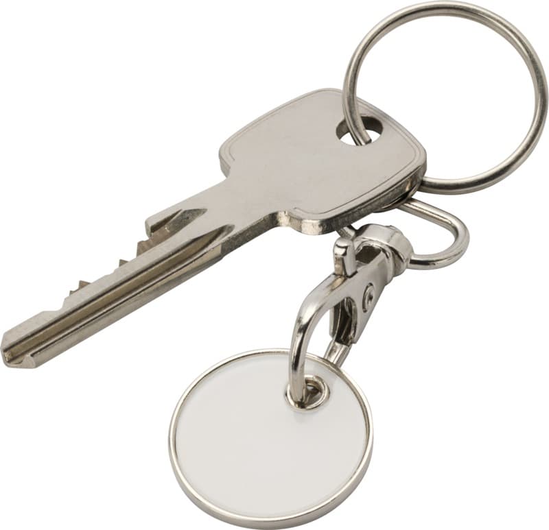 Rory keyring with trolley coin 4