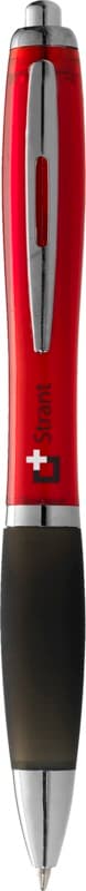 Nash ballpoint pen coloured barrel and black grip (black ink) 4
