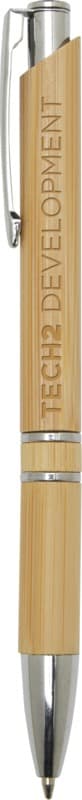 Wicker bamboo ballpoint pen (black ink) 5