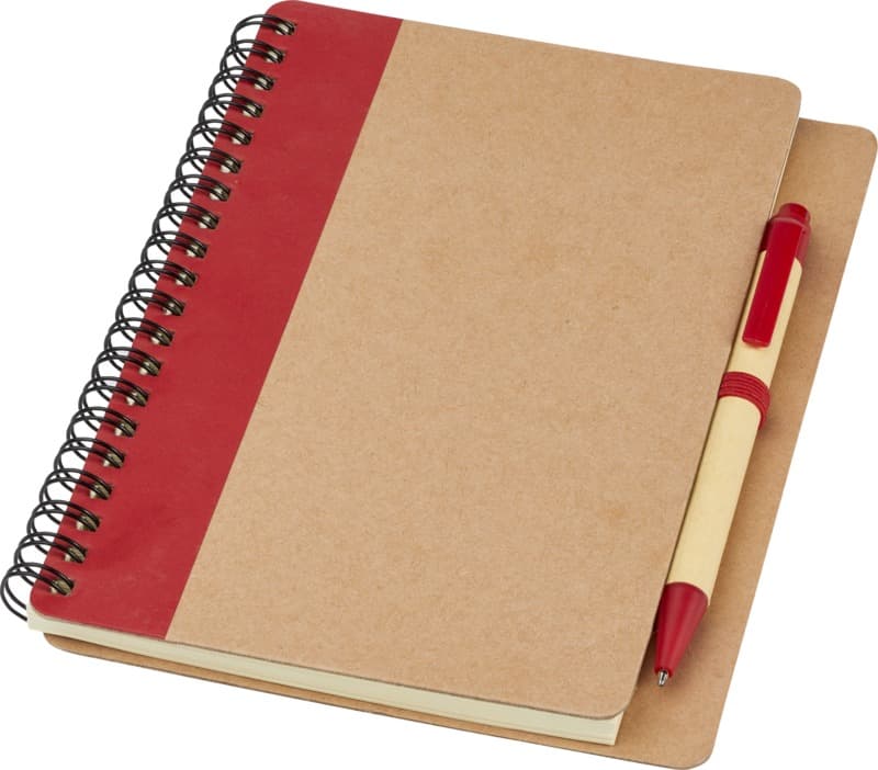 Priestly recycled notebook with pen