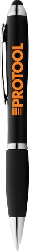 Nash coloured stylus ballpoint pen with black grip (black ink) 4