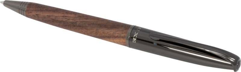 Loure wood barrel ballpoint pen (black ink) 3