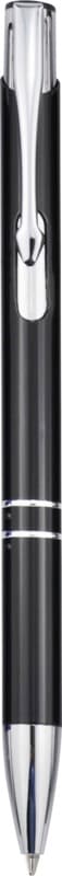 Moneta aluminium click ballpoint pen (black ink) 2