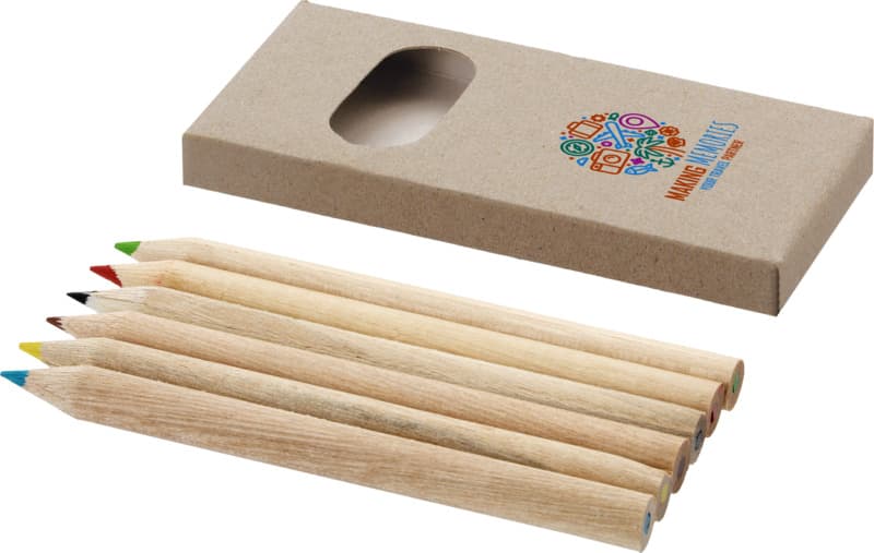 Artemaa 6-piece pencil colouring set 4