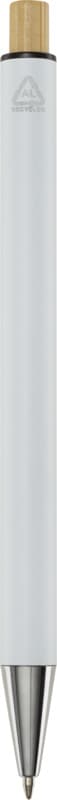 Cyrus recycled aluminium ballpoint pen (blue ink) 2