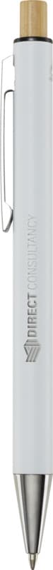 Cyrus recycled aluminium ballpoint pen (blue ink) 5