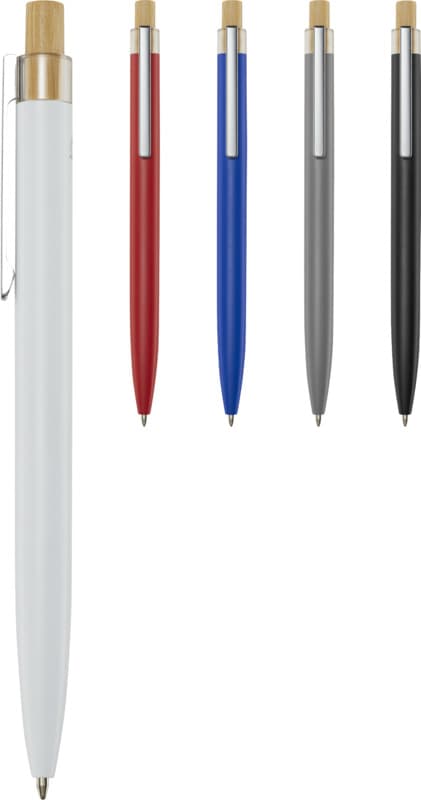 Nooshin recycled aluminium ballpoint pen (blue ink) 4