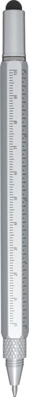 Dora recycled aluminium multifunctional pen (black ink) 3