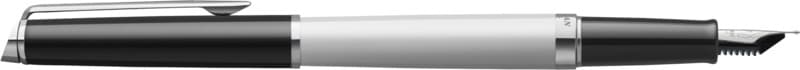 Hemisphere colour blocking fountain pen with palladium trim (blue ink) 2