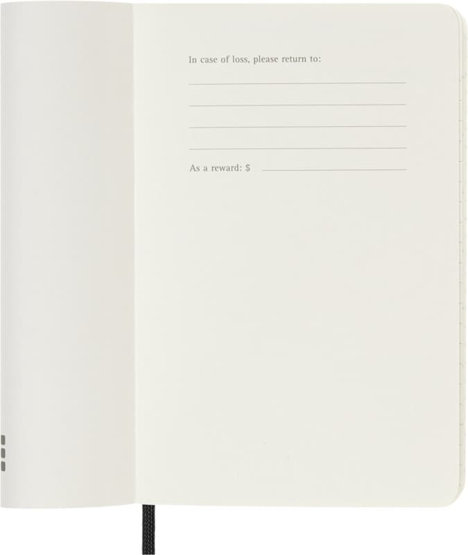 Moleskine soft cover 12 month weekly PK planner 4