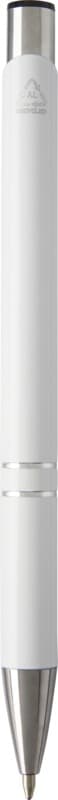 Moneta recycled aluminium ballpoint pen (blue ink) 2