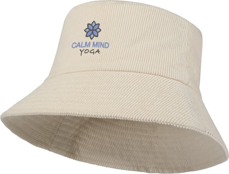 Howson 280 g/m² recycled corduroy sun hat 4