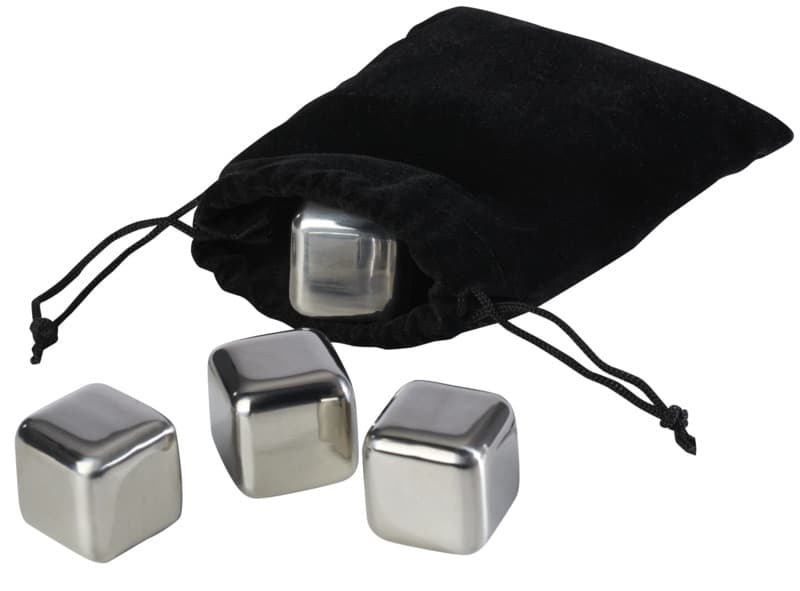 Froz stainless steel ice cubes set 3