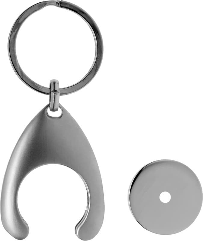 Trolley coin holder keychain 2