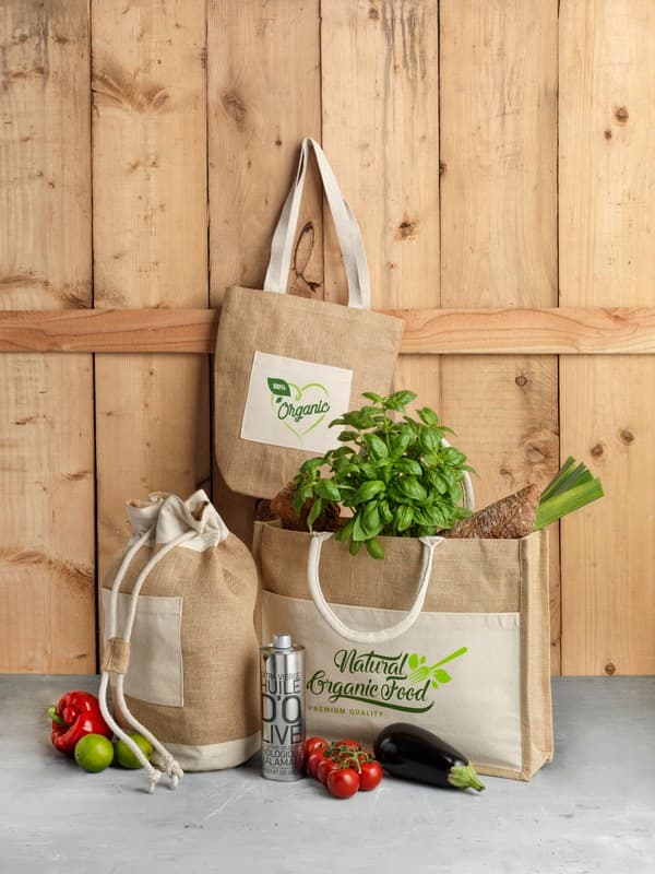 Mumbay cotton pocket jute tote bag 18L 3