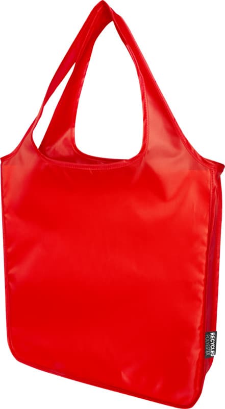 Ash RPET large foldable tote bag 14L