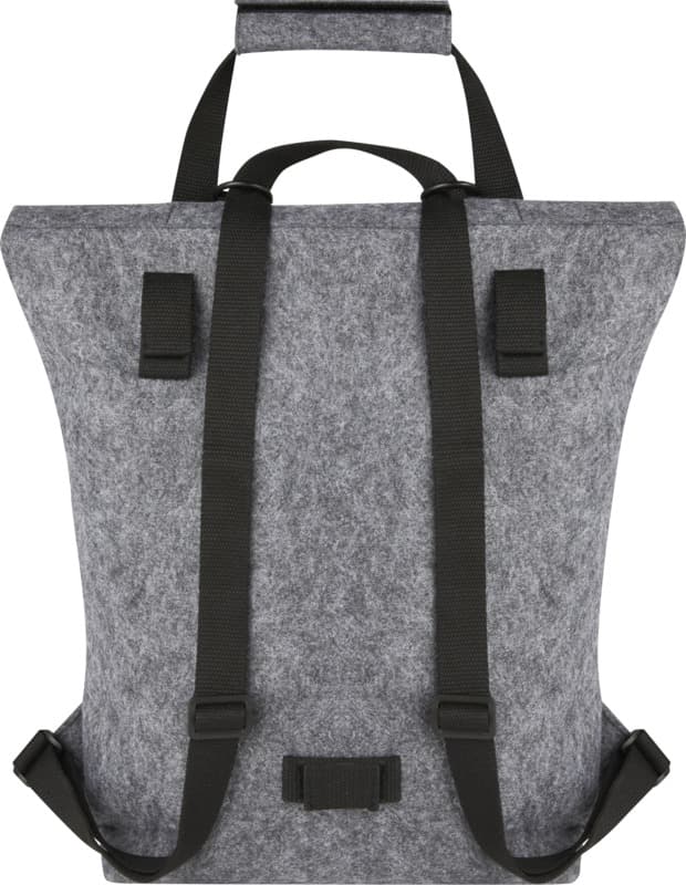 Felta GRS recycled felt roll-top bike bag 13L 3