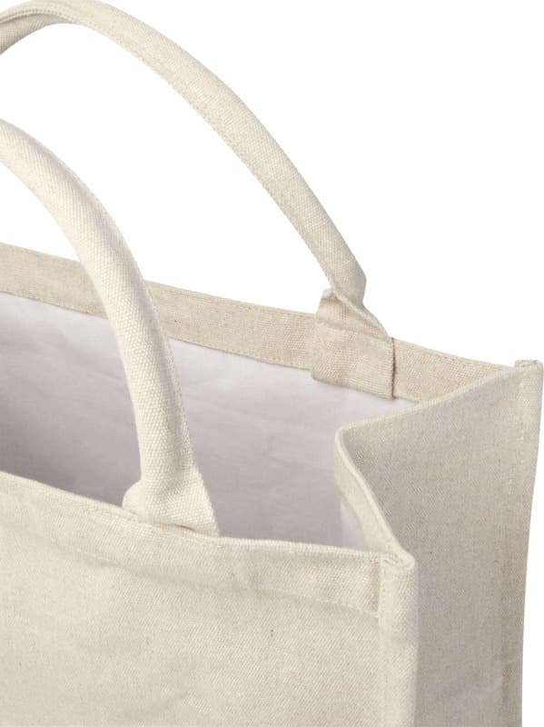 Trace 500 g/m² Aware™ recycled book tote bag 4