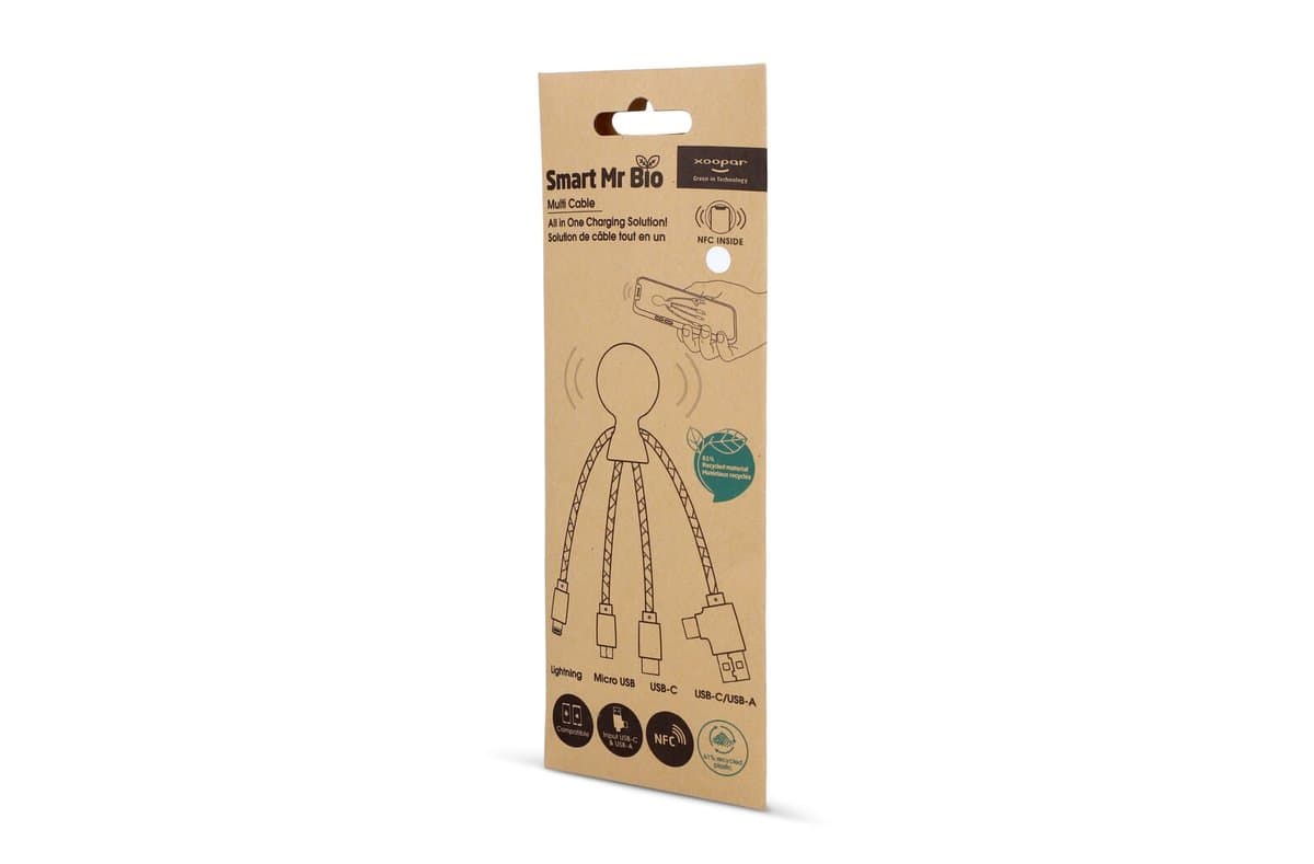 2099 | Xoopar Mr. Bio Smart Charging cable with NFC 4
