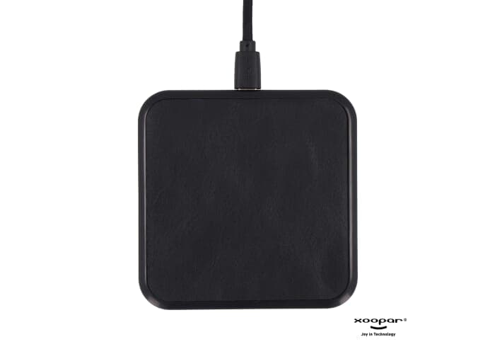 2259 | Xoopar Iné Wireless Fast Charger - Recycled Leather 15W 2