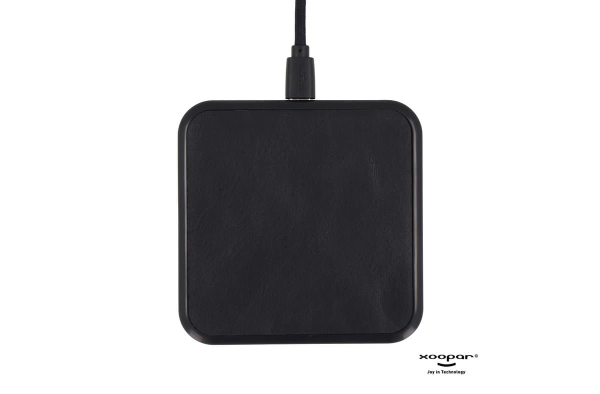 2259 | Xoopar Iné Wireless Fast Charger - Recycled Leather 15W 3