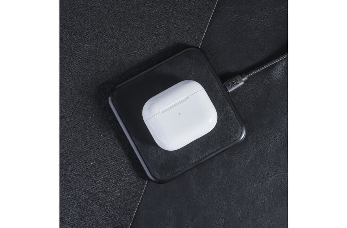 2259 | Xoopar Iné Wireless Fast Charger - Recycled Leather 15W 5