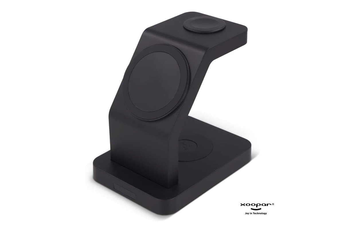 2708 | Xoopar Icon 3 in 1 Magnetic Wireless charger 2