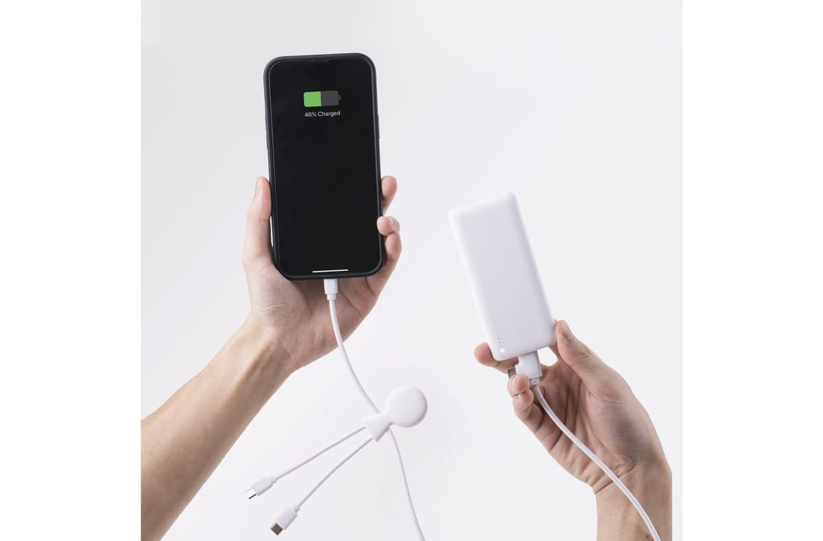3199 | Xoopar Mr. Bio Powerbank and Cable pack 7000mAh 4