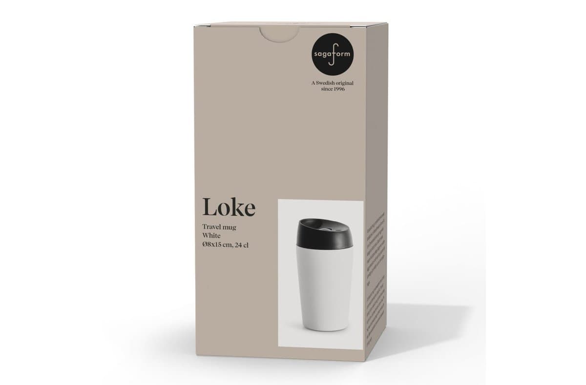Sagaform Loke Travel Mug Color Coated 240ml 4