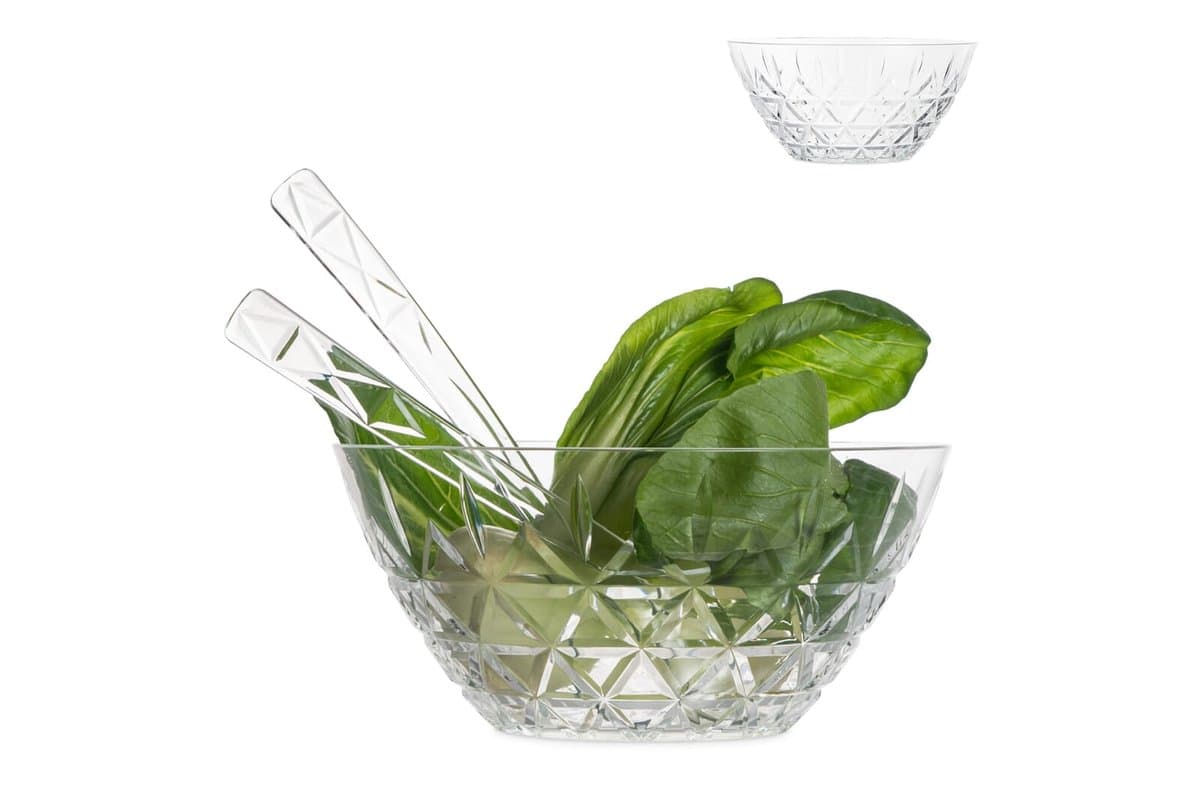 Sagaform Acryl picnic salad bowl