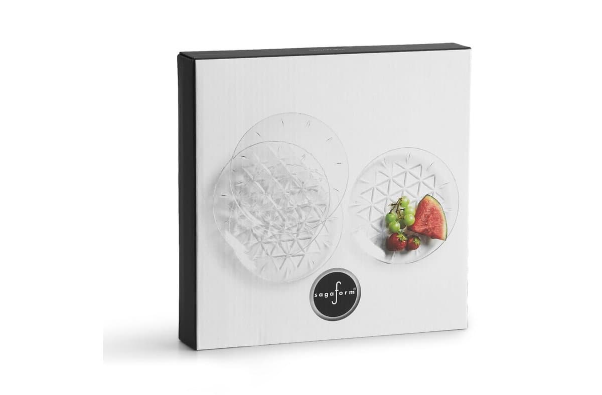Sagaform Picnic small plate 4-pack 4